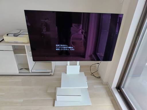 Panasonic　TH-55EZ950　2018年製　55V型　有機EL　VIERA　　 テレビ台付き