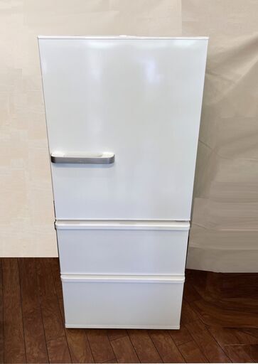 美品  2020年製  AQUA  アクア 3ドア冷凍冷蔵庫  272L　AQR-27J  ホワイト