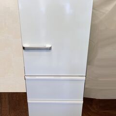 美品 2020年製 AQUA アクア 3ドア冷凍冷蔵庫 272L AQR-27J ホワイト