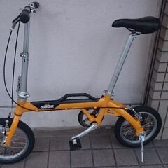 あさひ　OUTRUNK ベージュ　折りたたみ自転車　アウトドア あさひ LOG OUTRUNK ログ アウトランク 折りたたみ自転車