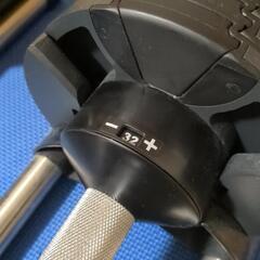 可変式ダンベル NUOBELL フレックスベル 32kg 2kg刻み x2