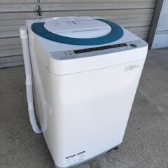 【ネット決済】全自動洗濯機 7.0kg　SHARP シャープ　E...