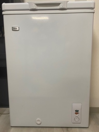 Haier ハイアール ノンフロン電気冷凍庫 103L 上開き式 直冷式 ホワイト