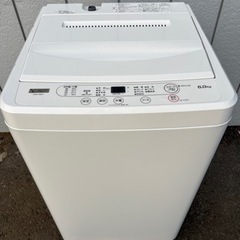 ■美品 2022年製■洗濯機 6.0kg ヤマダ電機 YWM-T...