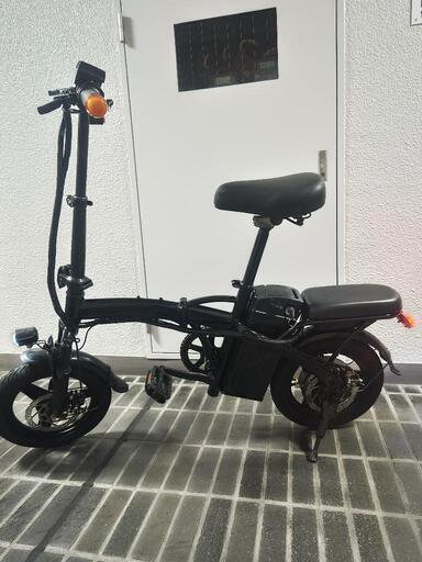 値下げ　フル電動自転車　ひねちゃ　モペット