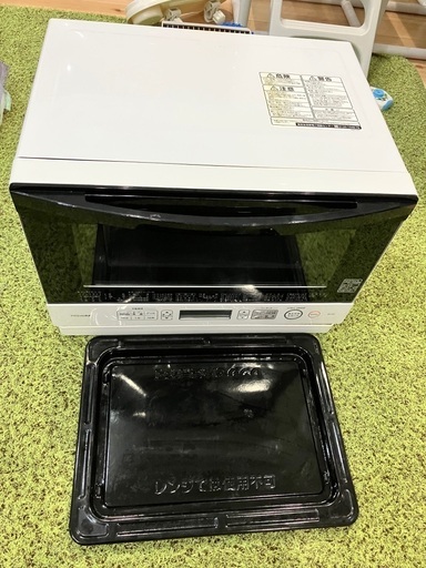 【中古】東芝　ER-PD7-W　スチームオーブンレンジ　「石窯ドーム」　26L　グランホワイト