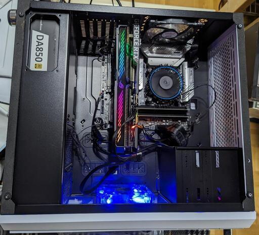 PC)Windows11HOME（パッケージ版）cpu i5 13400 ASUS RTX3050-O8G-GAMING モニター27インチ（有無）とM2 MVME SSD　crucial　1TB 電源ユニットST-DA850-G　80 PLUS Gold