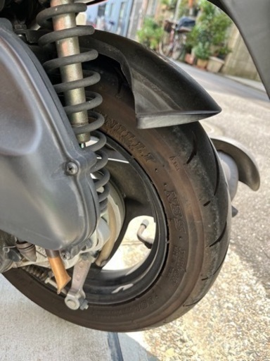 YAMAHAジョグCE50 走行距離6324キロ JOG氏 リアタイヤ交換（ヤマハ