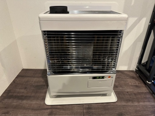 【中古】煙突式石油ストーブ CORONA コロナ SV-V4518M 取説付きポット式輻射ストーブ 木造:12畳/コンクリート:19畳 2018年製 【札TB01】