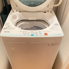 東芝 TOSHIBA 5kg 全自動洗濯機 AW-GH5GLお譲...