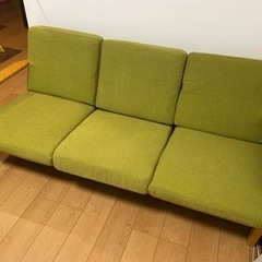 【超美品‼️】定価162,800円♪ ウニコ 180cm幅3人掛けソファ unico ウニコ Albero アルベロ 3人掛けソファ 北欧スタイル