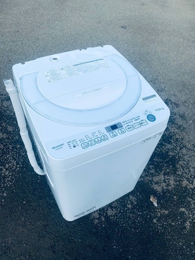 ♦️EJ1782番SHARP 全自動電気洗濯機 【2021年製 】