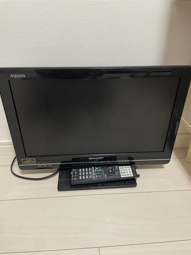 液晶テレビ SHARP LC-19k7 (ジモティ) 入谷のテレビ《液晶テレビ》の