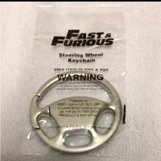 【廃盤・稀少・非売品】FAST\u0026FURIOUS   ハンドル  キーチェーン