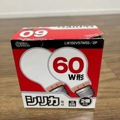 電球　60W形　1個