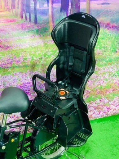 ❶5653子供乗せ電動アシスト自転車Panasonic20インチ良好バッテリー