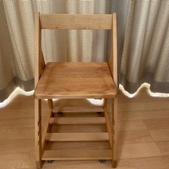 【お話中です】杉工場 学習椅子 天然木
