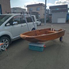 木製ハンドメイドボート（中古）値下げ