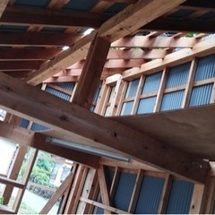 小屋の木材骨　12時まで限定