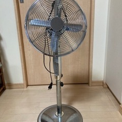 [決まりました］あげます！扇風機。動きますが、問題あり。