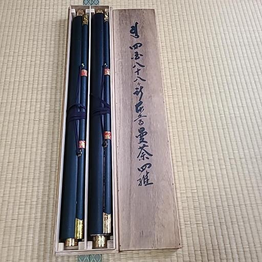 四国八十八ケ所霊場掛軸　桐箱2本入り　(ご希望の方には満願納経帳と御影カラー写真をお付けします)