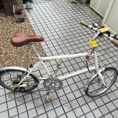 20インチ6段変速付き自転車