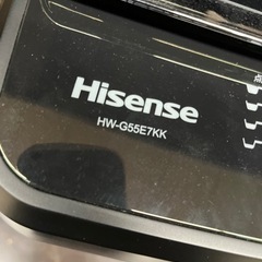 超美品　ハイセンス　2021年式　5.5kg