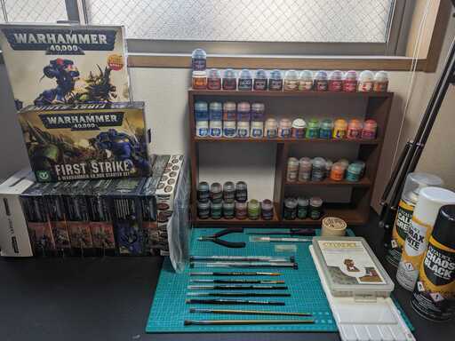ウォーハンマー40k - ダークエンジェル軍 + ホビーセット