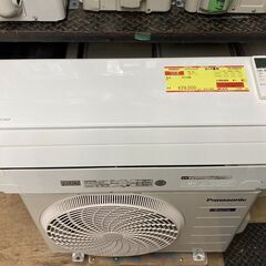 K04547　パナソニック　2019年製　中古エアコン　主に6畳用　冷房能力　2.2KW ／ 暖房能力　2.2KW