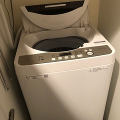 SHARP 全自動洗濯機6kg
