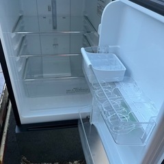 美品　ハイセンス　冷蔵庫　鏡面　黒　2020年　
