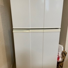 【お譲りします】冷凍冷蔵庫　ハイアール　JR-N100C