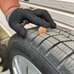 スタッドレス！DUNLOP(ダンロップ)WINTERMAX03　バリ山　14インチ　値下げ！