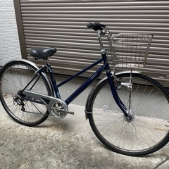 ママチャリ 自転車 オートライト/変速機/鍵/カゴ付27インチ