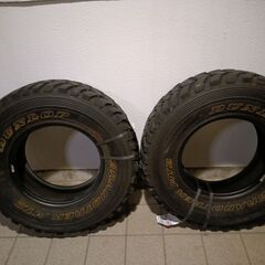 ダンロップＭＴタイヤ　２６５／７５Ｒ１６　２本セット（中古）引取...