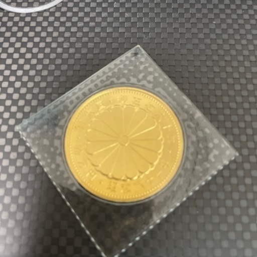 純金10万円金貨　御在位60年記念プルーフ