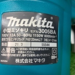 中古品 □ makita 小型ミゾキリ 3005BA □ D □ ITZ6L0S3XT0X
