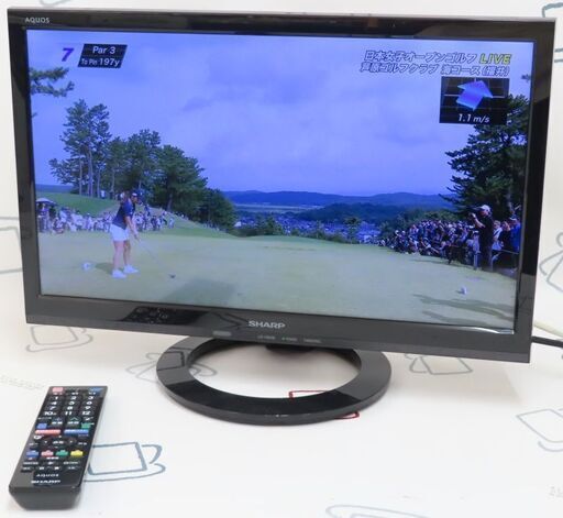 ♪SHARP/シャープ LC-19K30 液晶テレビ 19型TV 2016年製 札幌♪