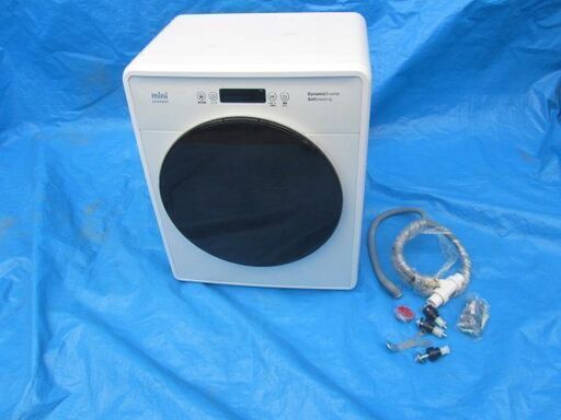 DAEWOO ドラム式洗濯機 DW-D30A-W 2017年製 ホワイト 3kg コンパクト設計 温水洗濯  動作品