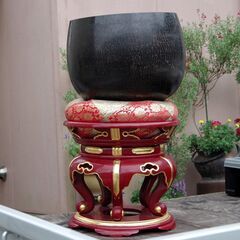 善龍りん 11寸　手打　仏具 　おりん　磬子（けいす）