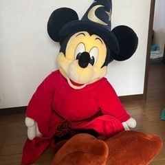 ディズニー　ミッキーマウス　ぬいぐるみ　ファンタジア3L