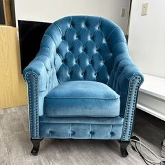 新品】VINCENT ヴィンセント 一人掛けソファー アンティーク 
