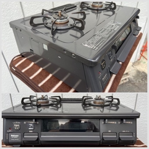 Paloma ガスコンロ2021年製。 S42B-1R LPプロパンガス用です LPガス/2021年