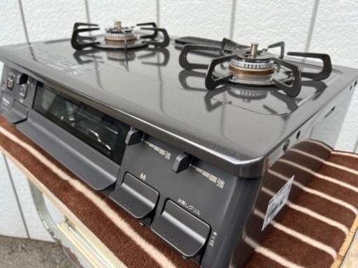 ■パロマ 2021年製 ガスコンロ LPガス用 PA-S42B-1L■プロパンガステーブル Paloma PA-S42B-L 黒ブラック