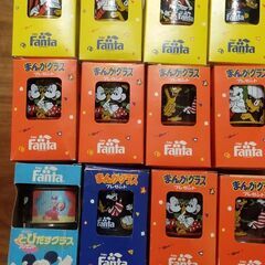 ファンタ　ディズニーグラス（新品、長期保管品）