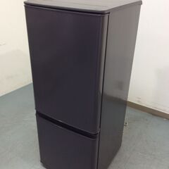 (10/28受渡済)JT7575【MITSUBISHI/三菱 2ドア冷蔵庫】高年式 2021年製 MR-P15G-H 家電 キッチン 冷蔵冷凍庫 右開き 146L