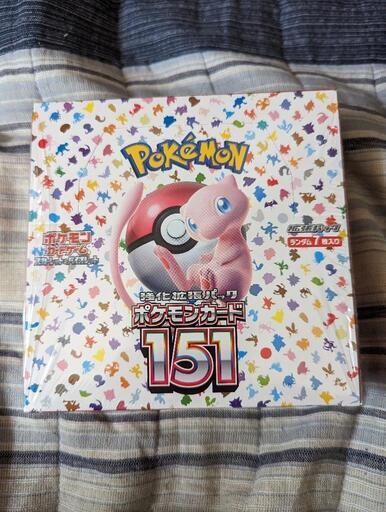 ポケカ151 BOX　未開封シュリンク付き