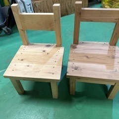 子供用　手作り椅子　　