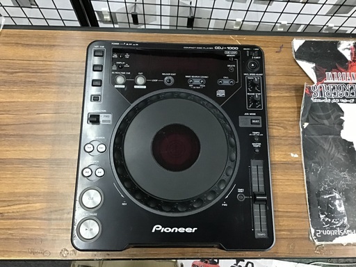 Pioneer CDJ-1000 ターンテーブル