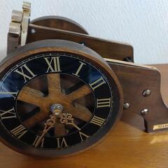 ナポレオン　砲台　時計付き　お値下げしました。